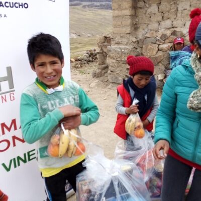 Children and Fruits